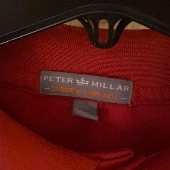 Peter Millar collard shirt - Picture 2 of 2